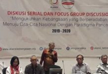 Pengantar Ketua Aliansi Kebangsaan pada Diskusi Tata Kelola Negara